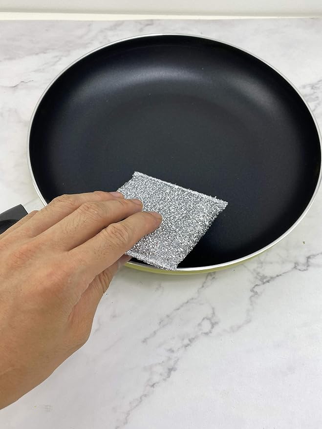 6 Pieces Non-Scratch Scrub Sponges Pads, Cleaning Scrub Sponge, Dish Wash Sponge - Image 5