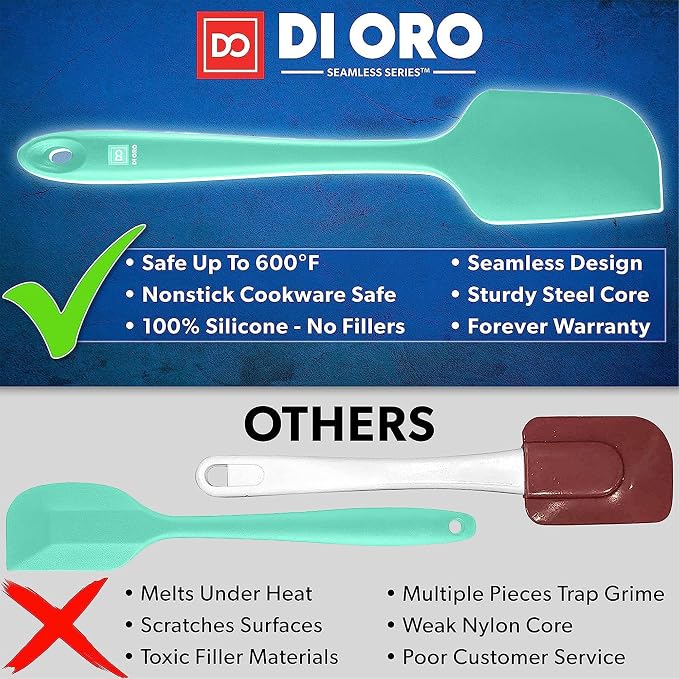 DI ORO Silicone Spatula Set - Image 2