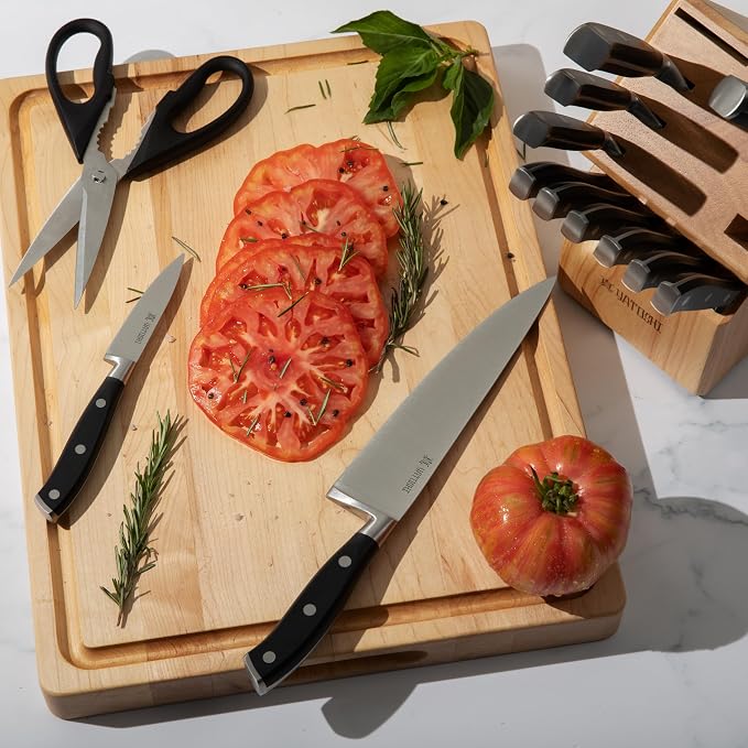 Yatoshi 15 Piece Black Knife Block Set - Image 6