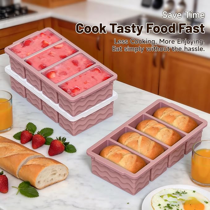 3-Pack Silicone Freezer Trays - Image 7