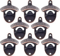8 PCS Bottle Opener Wall Mount, Vintage Screw in Cola Opener Bulk by Wallmountedbottleopener