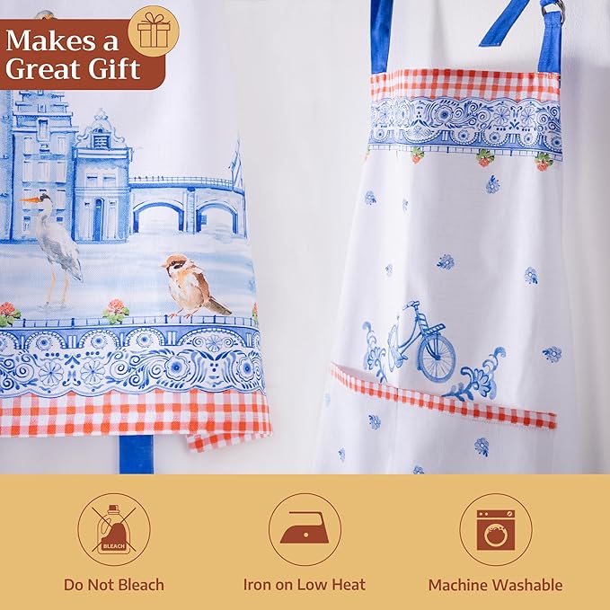 Maison d' Hermine 100% Cotton Apron - Image 5