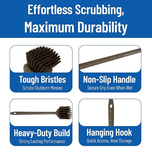 SPARTA 40501EC01 Plastic Large Scrub Brush, Kitchen Brush, Utility Brush - Image 4