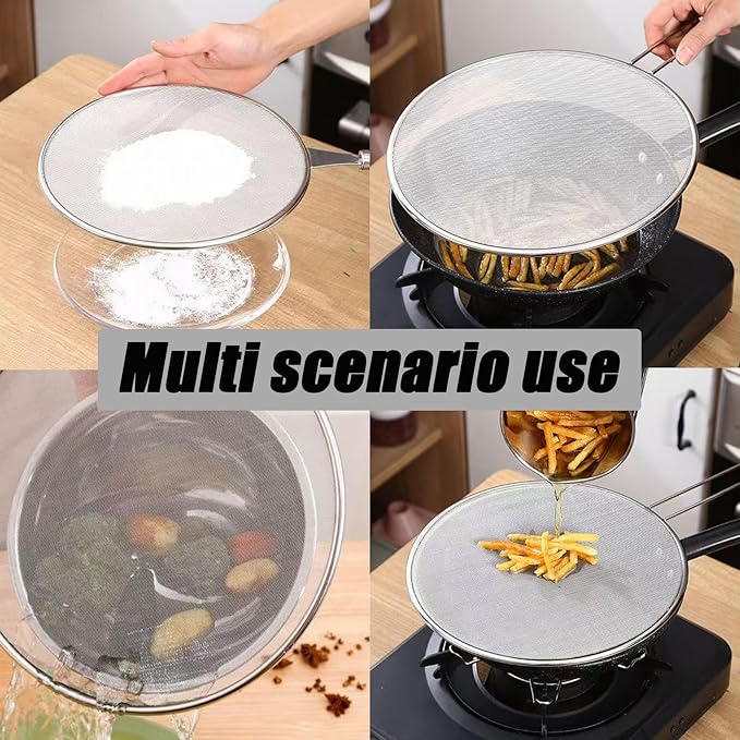 3 Pcs Splatter Screen for Frying Pan - Image 5