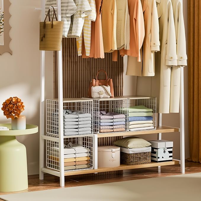 3PCS Stackable Closet Organizers and Storage, Closet Shelves - Image 7