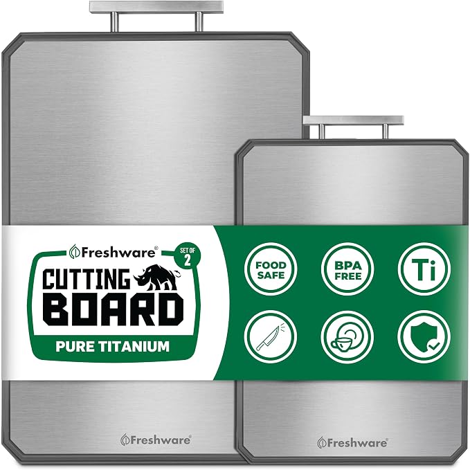 Freshware Titanium Cutting Board by Freshware