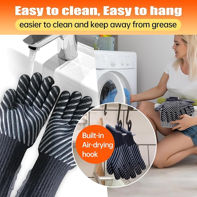 HandLove BBQ Gloves, Oven Gloves - Image 7