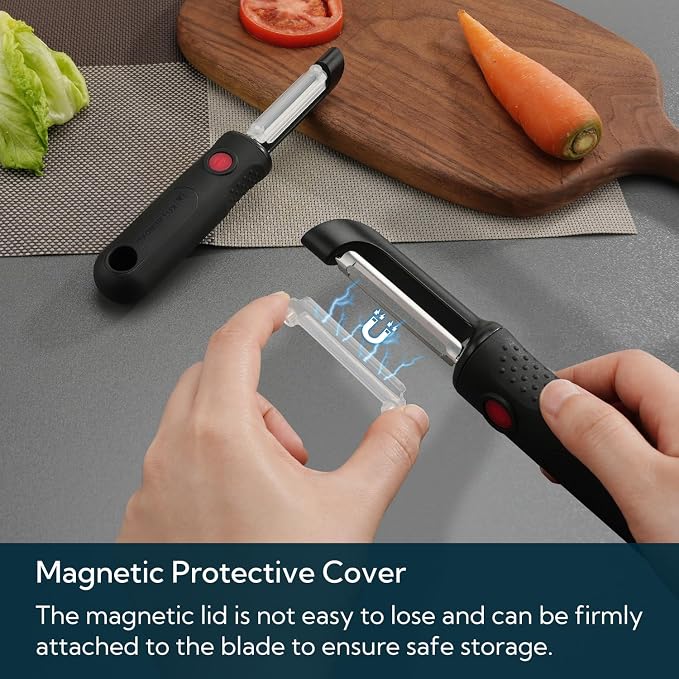 KITCHENDAO Magnetic Vegetable Peeler - Image 5