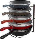 Simple Houseware Cabinet Pantry Pot and Pan Organizer Holder Rack by SimpleHouseware