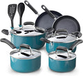 Cook N Home Pots and Pans Nonstick Cookware Set 12-Piece, Kitchen Cooking Set by CookNHome