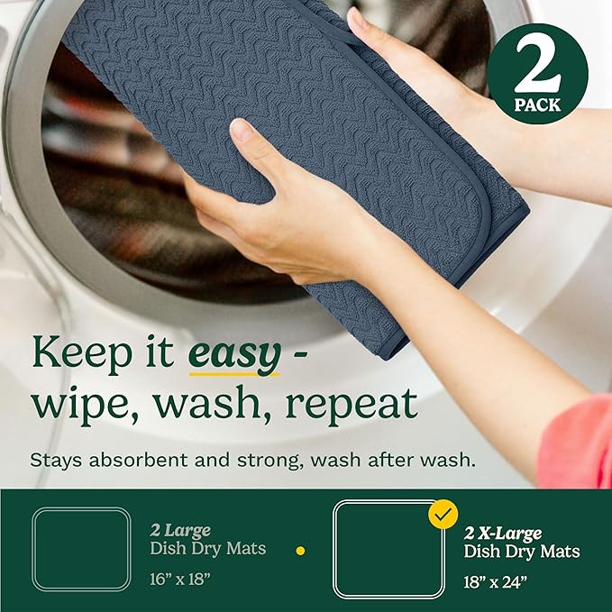 Cuisinart Dish Drying Mats for Kitchen Counter - Image 6