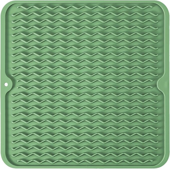 Silicone Dish Drying Mat for Multiple Usage, Easy clean, Eco-friendly, by MODENGKONGJIAN