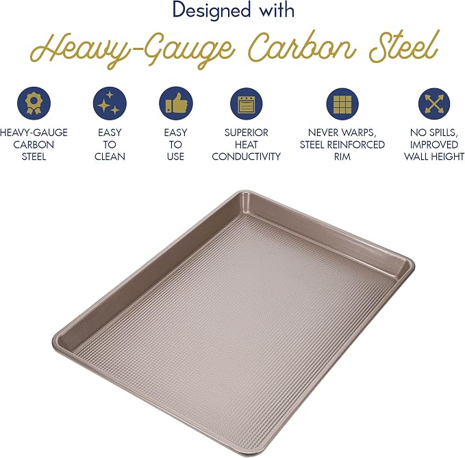 Ultra Cuisine Wire Rack Baking Sheet Pan Set - Image 3