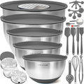 Priority Chef Stainless Steel Mixing Bowls by PriorityChef