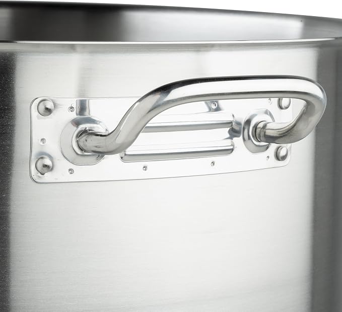 Winware Stainless Steel 80 Quart Stock Pot - Image 4