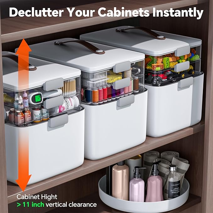 CTIME 3-Tier Medicine Organizer - Image 2