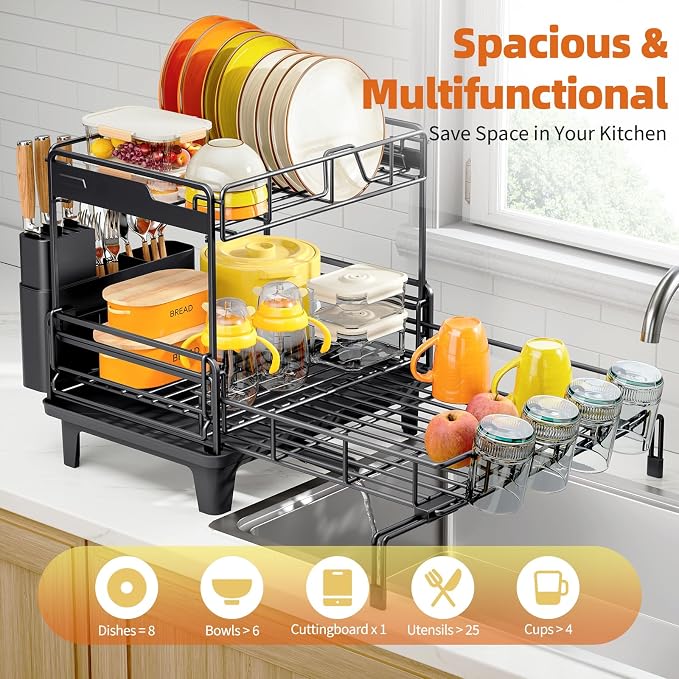 Urackify Dish Drying Rack - Image 2