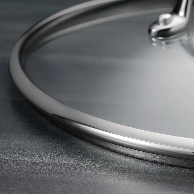 Tramontina Tri-Ply Clad Stainless Steel 6-Quart Braiser Pan - Image 6