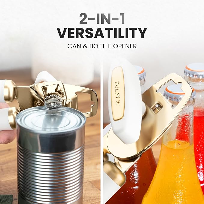 Zulay Kitchen Heavy Duty Stainless Steel Can Opener Manual - Image 7