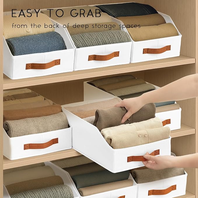 Homsorout Fabric Storage Bins for Organizing - Image 7