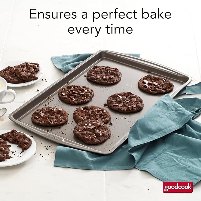 GoodCook Everyday Nonstick Steel Baking Sheet, 17 x 11-Inch - Image 2