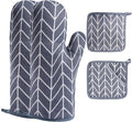 Oven Mitts and Potholders BBQ Gloves-Oven Mitts and Pot Holders by Win+Change