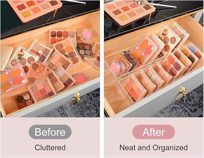 JessLab Acrylic Organizers, Bathroom Organizer - Image 3