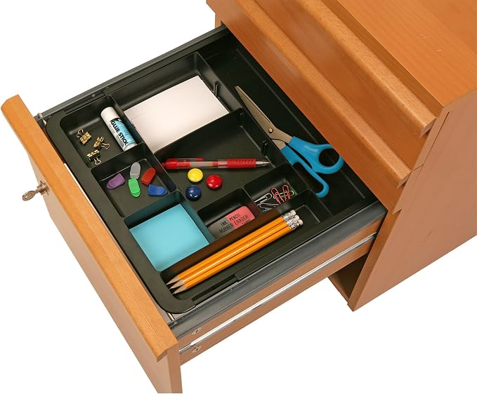 Officemate Expandable Drawer Organizer Tray, Adjustable 10.3"–16" Width by Officemate