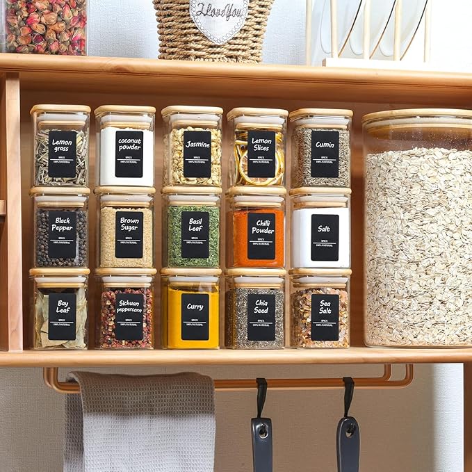 ComSaf 6Pcs 6 oz Spice Jars - Image 5