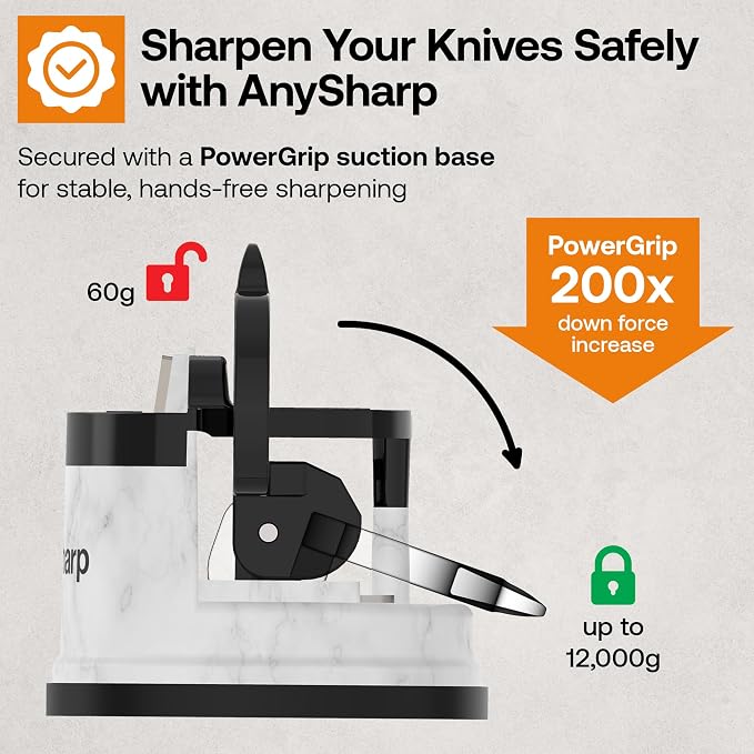 AnySharp – Editions – Hands Free Knife Sharpener - Image 5