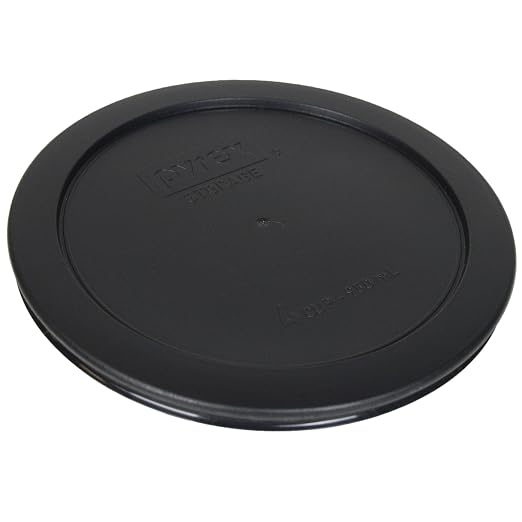 Pyrex 7201-PC 4-Cup Black Food Storage Replacement Lid - Image 3