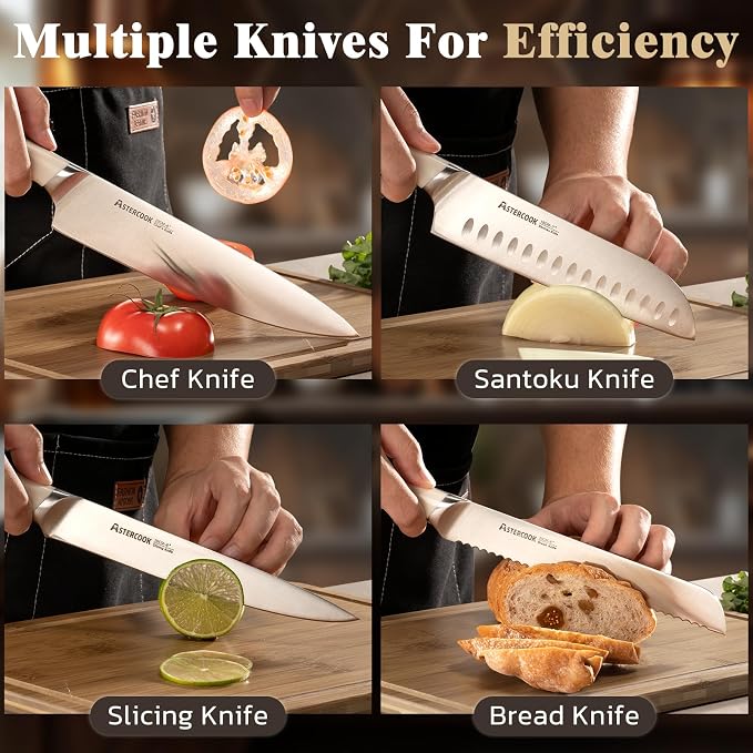 Astercook Knife Set Kitchen - Image 7
