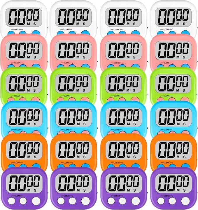 ZILLEEN Classroom Timers for Kids Classroom Magnetic Digital Kitchen Timers for by ZILLEEN