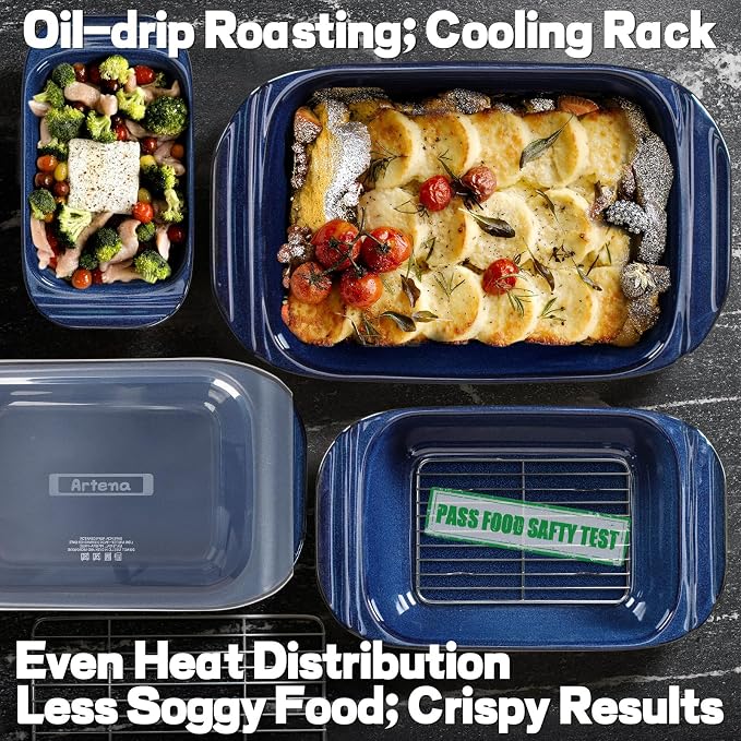 Artena Baking Dish 5.1 Quarts, Casserole Dishes - Image 8