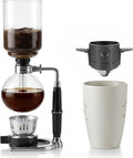 Siphon Coffee Maker, 20 oz Vacuum Brewer with Mesh Filter
