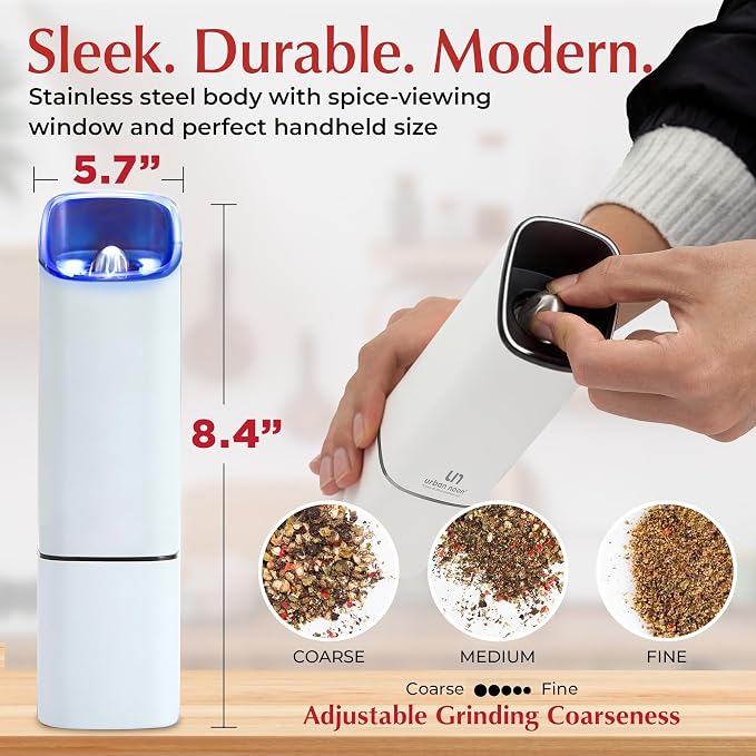 Automatic Salt and Pepper Grinder Set - Image 5