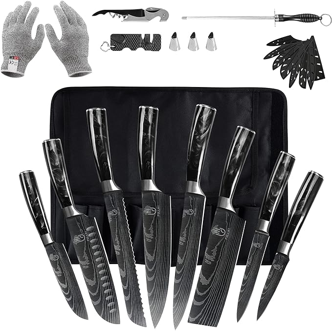 FULLHI Knife Set by ExpertForPortableAndButcherKnifeSet