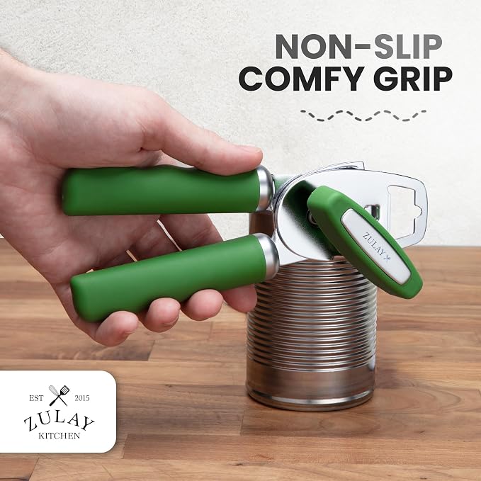 Zulay Kitchen Heavy Duty Stainless Steel Can Opener Manual - Image 5