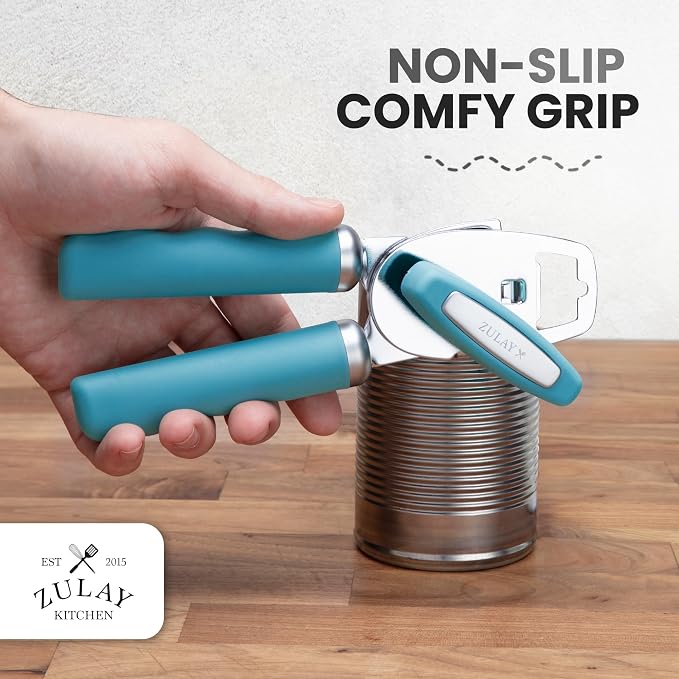 Zulay Kitchen Heavy Duty Stainless Steel Can Opener Manual - Image 5