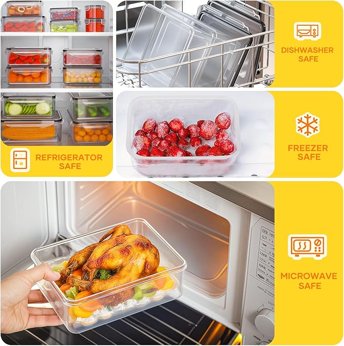 52 PCS Food Storage Containers - Image 5