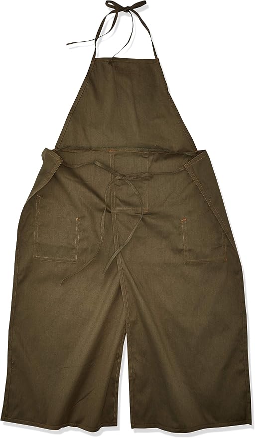 OLIVE GREEN, the original split apron - Image 2