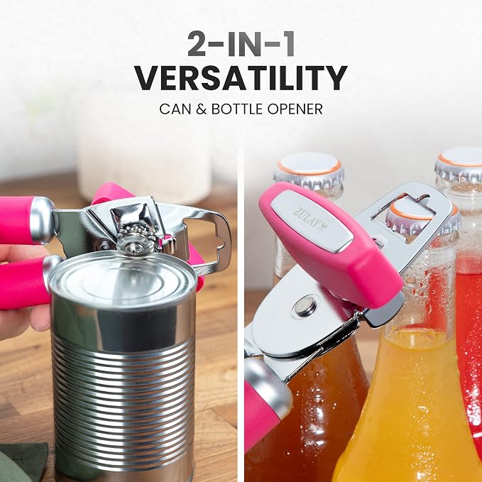 Zulay Kitchen Heavy Duty Stainless Steel Can Opener Manual - Image 7