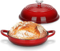 Bread Dutch Oven for Sourdough Baking, Joyfair Enameled Cast Iron Dutch Oven Pot by Joyfair