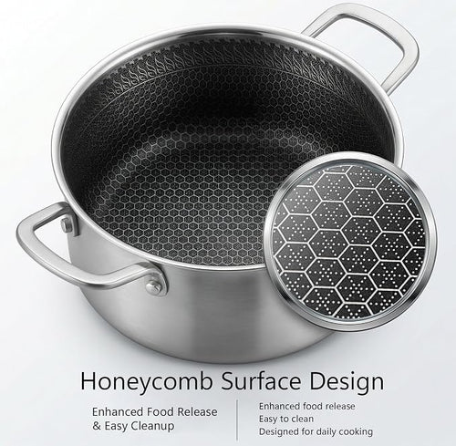 4.6 Qt Stainless Steel Stock Pot - Image 2