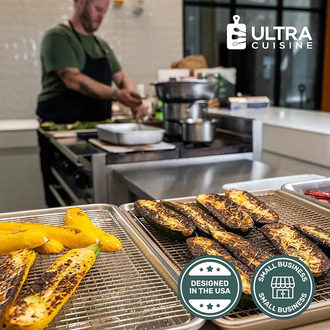 Ultra Cuisine Stainless Steel Baking Rack - Image 7