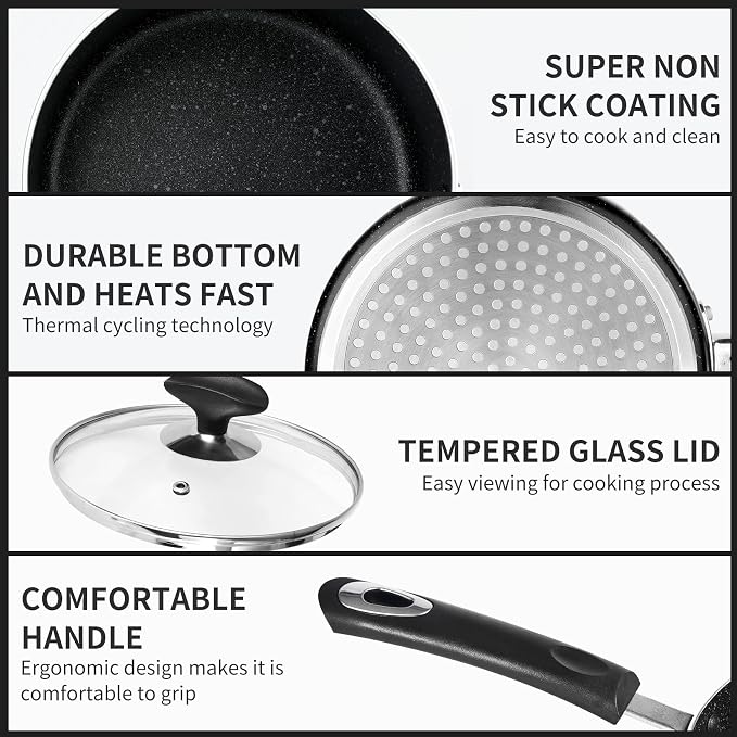Nonstick Saucepan Set - Image 4
