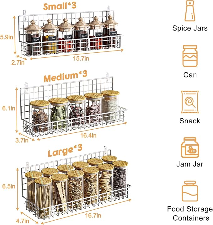 JKsmart 9-Tier Spice Rack Organizer - Image 7