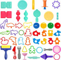 FRIMOONY Dough Tools Set for Kids, Various Animal Molds, Rolling Pins, Random by FRIMOONY