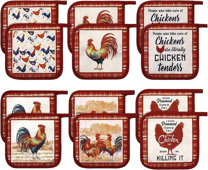 Bencailor 12 Pcs Pot Holders by Bencailor