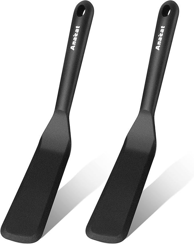Anaeat Silicone Thin Spatula Set of 2 by Anaeat